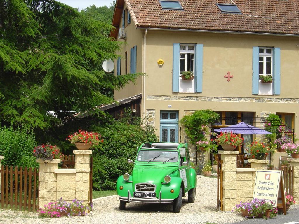 Aux Quatre Saisons Axat Bed & Breakfast Exterior foto